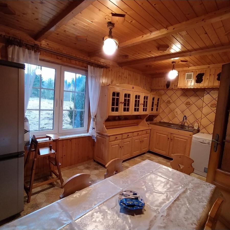Domek Nad Rzeczka Villa Zabnica Kültér fotó